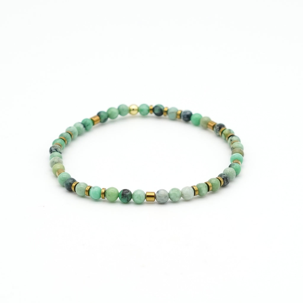 Armband Chrysotine Hematit & Messing