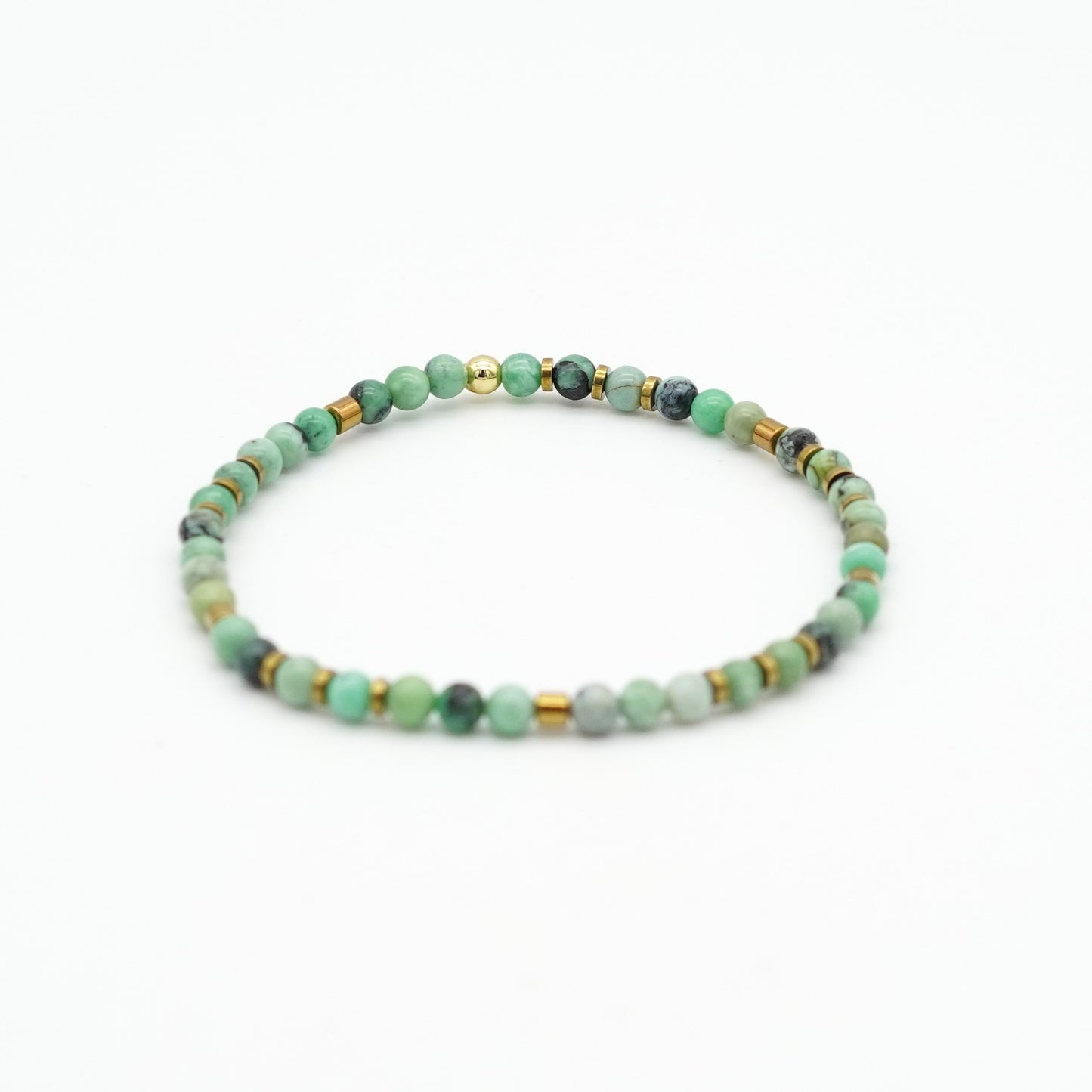 Armband Chrysotine Hematit & Messing